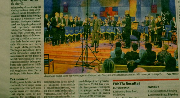 Värnamo Nyheter rapporterar